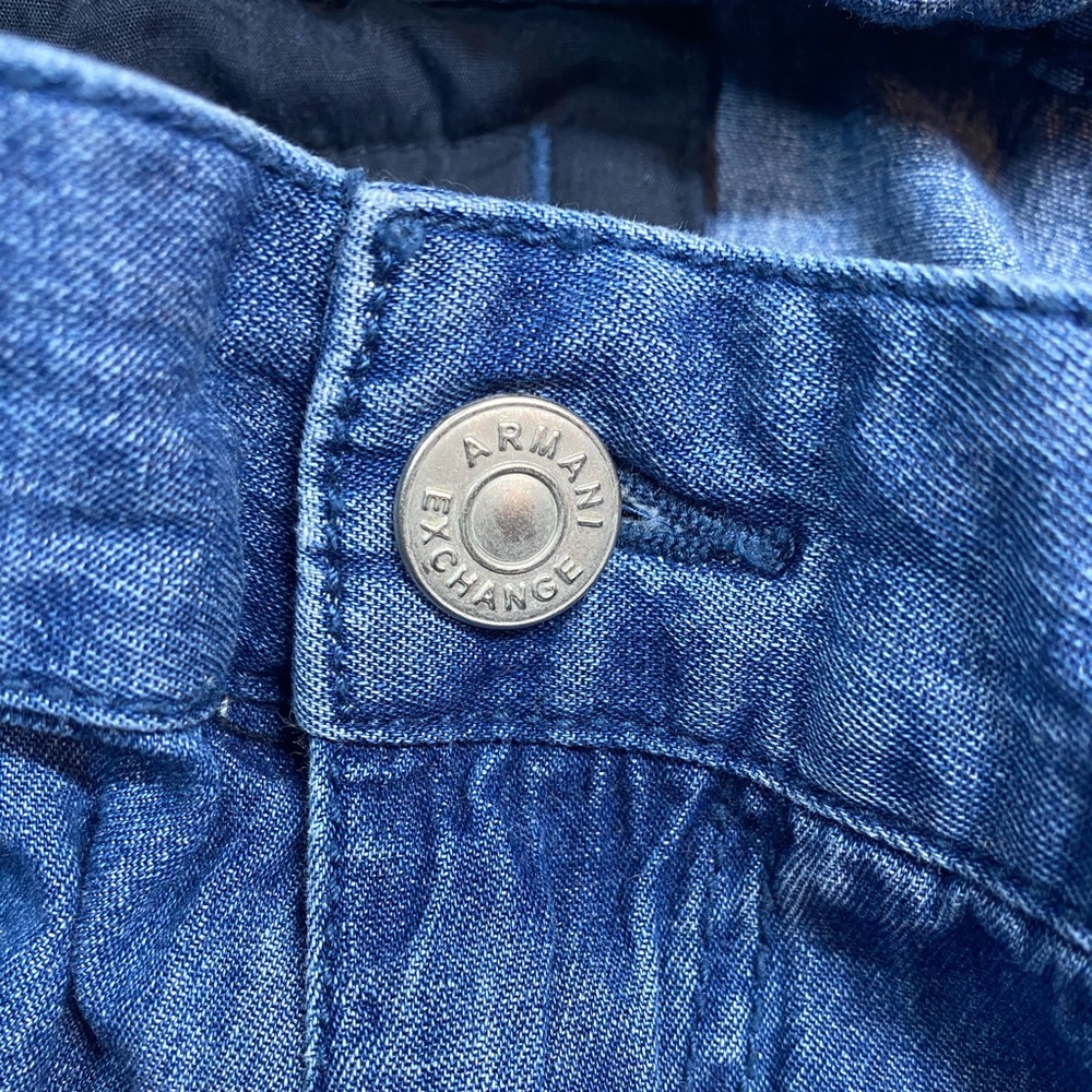 A/X Armani Exchange denim shorts Size 40 - Picture 5 of 11